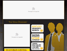 Tablet Screenshot of century21gold.com